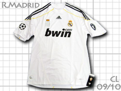 Real Madrid 2009-2010 Home Champions League　レアルマドリード　ホーム　チャンピオンズリーグ
