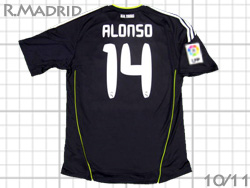 Real Madrid 2010-2011 Away #14 ALONSO　レアルマドリード　アウェイ　【14番】　シャビ・アロンソ