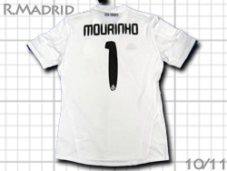Real Madrid 2010-2011 Home #1 MOURINHO　レアルマドリード　ホーム　ホセ・モウリーニョ