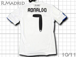 Real Madrid 2010-2011 Home #7 C.RONALDO  CR7　レアルマドリード　ホーム　クリスチアーノ・ロナウド
