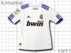 Real Madrid 2010-2011 Home　レアルマドリード　ホーム　アディダス ジュニア用