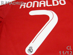 Real Madrid 2011-2012 3rd Champions League #7 RONALDO adidas　レアルマドリード　サード　チャンピオンズリーグ　クリスチアーノ・ロナウド　アディダス　v13597