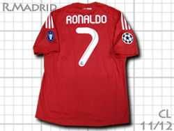 Real Madrid 2011-2012 3rd Champions League #7 RONALDO adidas　レアルマドリード　サード　チャンピオンズリーグ　クリスチアーノ・ロナウド　アディダス　v13597