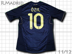 Real Madrid 2011-2012 Away #10 OZIL adidas　レアルマドリード　アウェイ　エジル　アディダス v13642