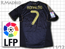 Real Madrid 2011-2012 Away #7 RONALDO adidas　レアルマドリード　アウェイ　クリスチアーノ・ロナウド　アディダス v13642