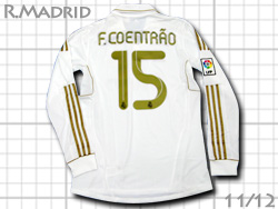 Real Madrid 2011-2012 Home #15 F.COENTRAO adidas　レアルマドリード　ホーム　コエントロン　アディダス