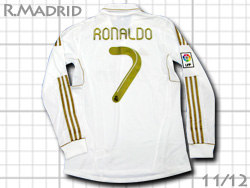 Real Madrid 2011-2012 Home #7 RONALDO adidas　レアルマドリード　ホーム　クリスチアーノ・ロナウド　アディダス