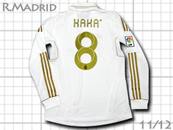Real Madrid 2011-2012 Home #8 KAKA' adidas　レアルマドリード　ホーム　カカ　アディダス