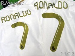 Real Madrid 2011-2012 Home Infant #7 RONALDO adidas　レアルマドリード　ホーム　インファント　幼児用　クリスチアーノ・ロナウド　アディダス G33704