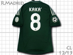 Real Madrid 12/13 3rd #8 KAKA' adidas　レアルマドリード　サード　カカー　110周年　アディダス