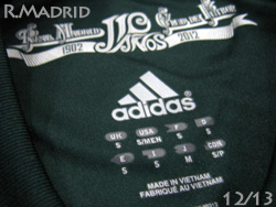 Real Madrid 12/13 3rd adidas　レアルマドリード　サード　110周年　アディダス