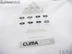 Real Madrid 12/13 Home adidas　レアルマドリード　ホーム　110周年　アディダス　X21987
