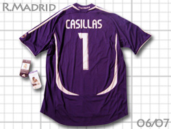 Real Madrid 2006-2007 #1 CASILLAS レアルマドリード　カシージャス