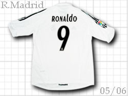 Real Madrid 2005-2006 #9 RONALDO　レアルマドリード　ロナウド