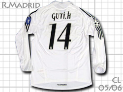 Real Madrid 2005-2006 #14　GUTI. H　レアルマドリード　グティ　チャンピオンズリーグ