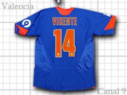 Valencia 2005-2006　#14 VICENTE　ヴァレンシア　ヴィセンテ