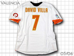 Valencia 2005-2006　#7 DAVID VILLA　ヴァレンシア　ダビド・ビジャ
