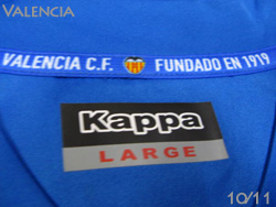 Valencia CF 2010-2011 3rd Kappa　カッパ　バレンシア　サード