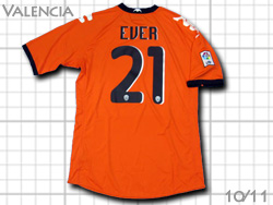 Valencia CF 2010-2011 Away #21 EVER Kappa　カッパ　バレンシア　アウェイ　エベル・バネガ
