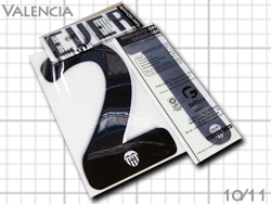 Valencia CF 2010-2011 Home #21 EVER BANEGA Kappa　カッパ　バレンシア　ホーム　エベール・バネガ