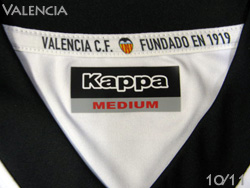 Valencia CF 2010-2011 Home Kappa　カッパ　バレンシア　ホーム