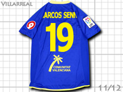 Villarreal CF 2011/2012 Away #19 MARCOS SENNA Xtep@BWA@rWA@}RXEZi@AEFC