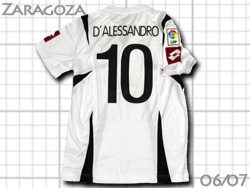 Real Zaragoza 2006-2007 Home #10 D'ALESSANDRO　レアル･サラゴサ　ダレッサンドロ