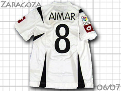 Real Zaragoza 2006-2007 Home #8 AIMAR　レアル･サラゴサ　パブロ･アイマール
