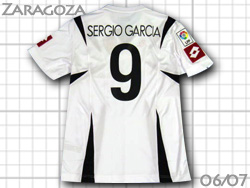 Real Zaragoza 2006-2007 Home #9 SERGIO GARCIA　レアル･サラゴサ　セルヒオ･ガルシア