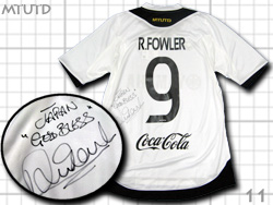 Muangthong United 2011 3rd #9 Robbie Fowler Autograph for Japan@AgiCebh@T[h@r[Et@E[@{ւ̃`eB[MTC胂f