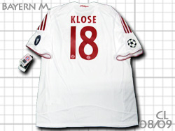 Bayern Munchen 2008-2009 3rd CL #18 KLOSE　バイエルン・ミュンヘン　サード　ミロフス・クローゼ　チャンピオンズリーグ