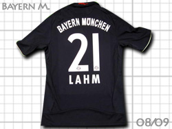 Bayern Munchen 2008-2009 Away　バイエルン・ミュンヘン #21 LAHM　フィリップ・ラーム