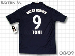 Bayern Munchen 2008-2009 Away　バイエルン・ミュンヘン #9 TONI　トーニ
