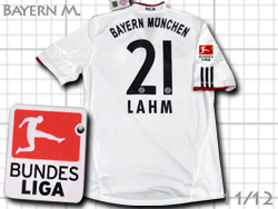 FC Bayern Munchen 2011/2012 Away #21 LAHM　バイエルン・ミュンヘン　アウェイ フィリップ・ラーム　p95817