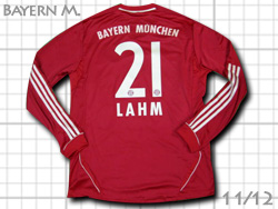 FC Bayern Munchen 2011/2012 Home #21 LAHM　バイエルン・ミュンヘン　ホーム　フィリップ・ラーム　v13553