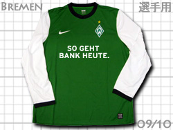 Werder Bremen 2009/2010 Home Players' edition nike@x_[Eu[@z[@Idl@iCL
