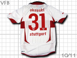 VfB Stuttgart 2010-2011 Home #31 OKAZAKI@VcbgKg@z[ 