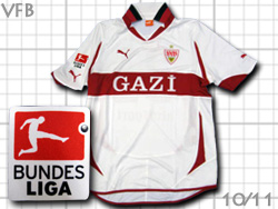 VfB Stuttgart 2010-2011 Home #31 OKAZAKI@VcbgKg@z[ 