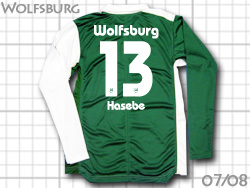 Wolfsburg 2007/2008 Home #17 Hasebe NIKE@HtXuO@{tXuO@z[@J@iCL@257346