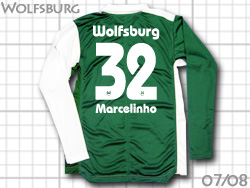 Wolfsburg 2007/2008 Home #32 Marcelinho NIKE@HtXuO@{tXuO@z[@}Z[j@iCL@257346