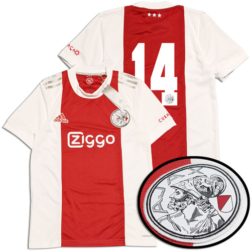 Ajax Amsterdam 21/22 Home #14 Cruijff AbNXEAXe_@z[ nENCt (iv) adidas