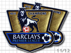 England Premier League 10/11 Champion Manchester United Gold Patch　マンチェスターユナイテッド　優勝パッチ