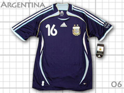 アルゼンチン代表 ホーム＆アウェイ 06シーズンモデル ドイツW杯使用モデル