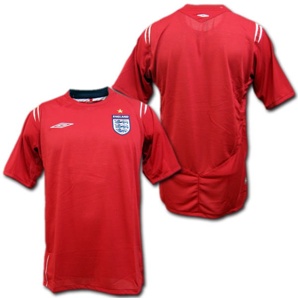 【UMBRO】ゲームシャツ　イングランド代表 2006asics