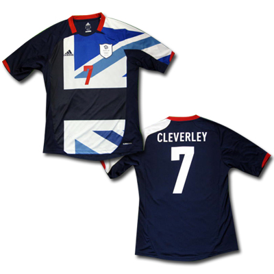 London Olympic 2012 Team GB #7 CLEVERLEY adidas@hIsbN@ܗց@CMX\@No[@AfB_X@W55808