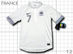 France Euro12 Away #7 RIBERY Nike@tX\@AEFC@tNEx[@iCL@[2012@BI茠