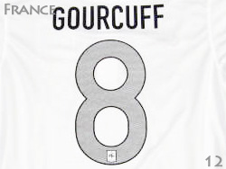France Euro12 Away #8 GOURCUFF Nike@tX\@AEFC@AEOLt@iCL@[2012@BI茠