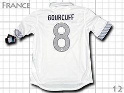 France Euro12 Away #8 GOURCUFF Nike@tX\@AEFC@AEOLt@iCL@[2012@BI茠