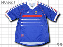 【激レア】1998 フランス代表 ユニホーム 半袖 Tシャツ 襟付きユニホーム