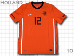 Holland 2010 HOME #12 VAN BASTEN　オランダ代表　ホーム　レジェンド：　マルコ・ファンバステン